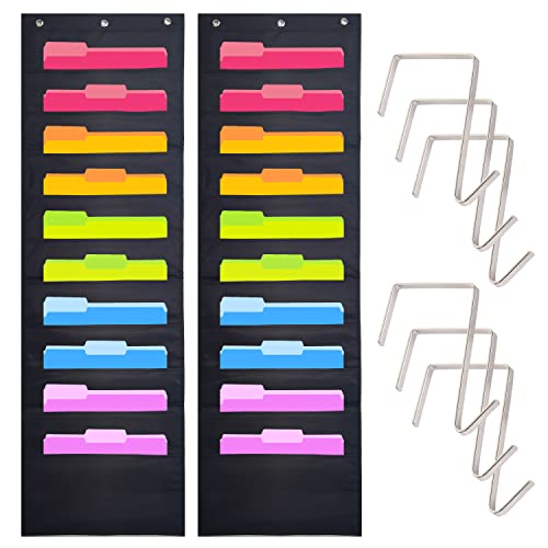 Black - 2 Pack (10 Pockets)