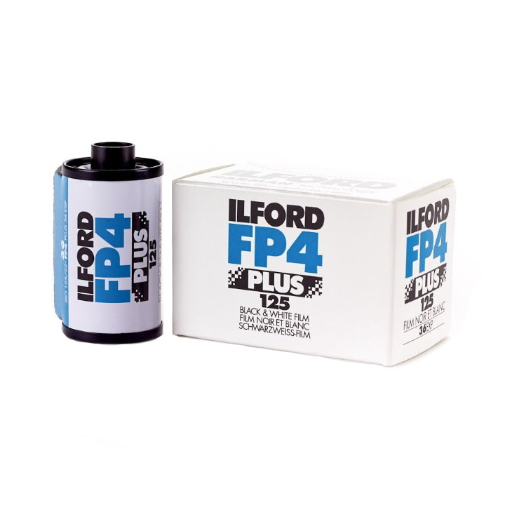 Ilford FP4 Plus ISO 125 35mm Black & White Film - 36 Exposures for Street Photography & Landscape Shooting