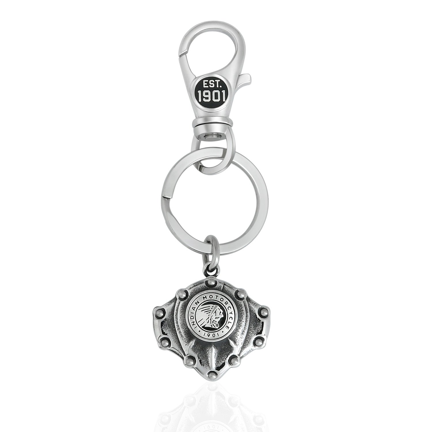 Silver Car Key Cover - Stylish & Durable Cam Keychain for Vehicles - Perfect for Car, Truck, and Motorcycle Keys (Gift Idea for Drivers)