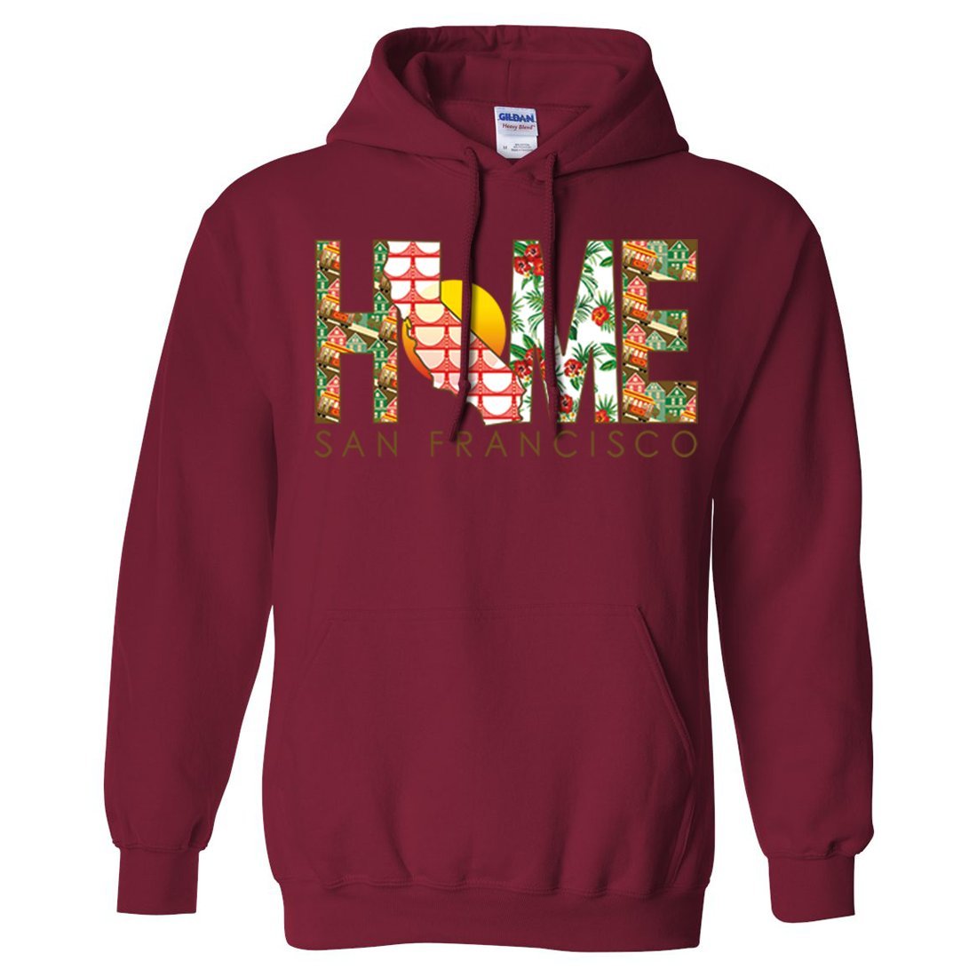San Francisco Skyline Hoodie - Cozy Pullover Sweatshirt for Men & Women | Perfect for Casual Wear, Travel & Gifts