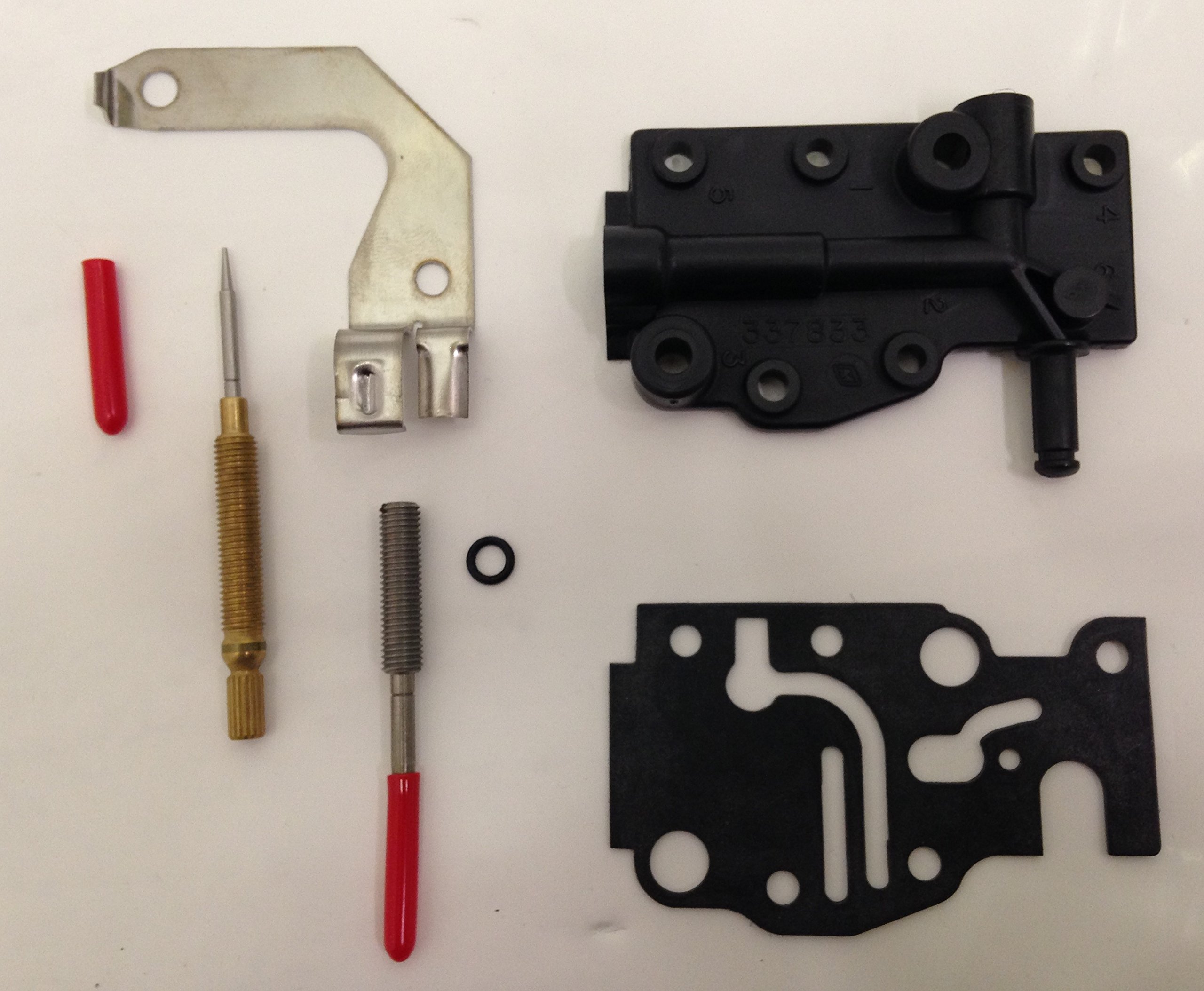 High-Quality Carburetor Cover Kit Assembly 433973 - Compatible with Various Engine Models, Durable Protection for Motorcycles & ATVs - Perfect for Maintenance & Performance Upgrades