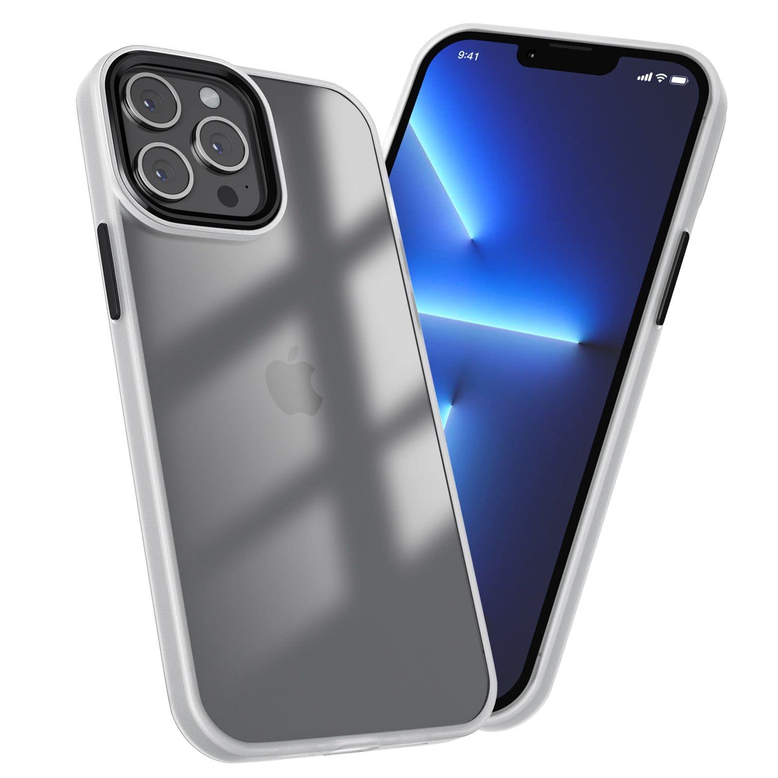 Premium Clear Shockproof Phone Case for iPhone 13 Pro Max - Ultra Slim Protective Cover with Anti-Scratch Back | Perfect for Daily Use, Travel & Outdoor Activities