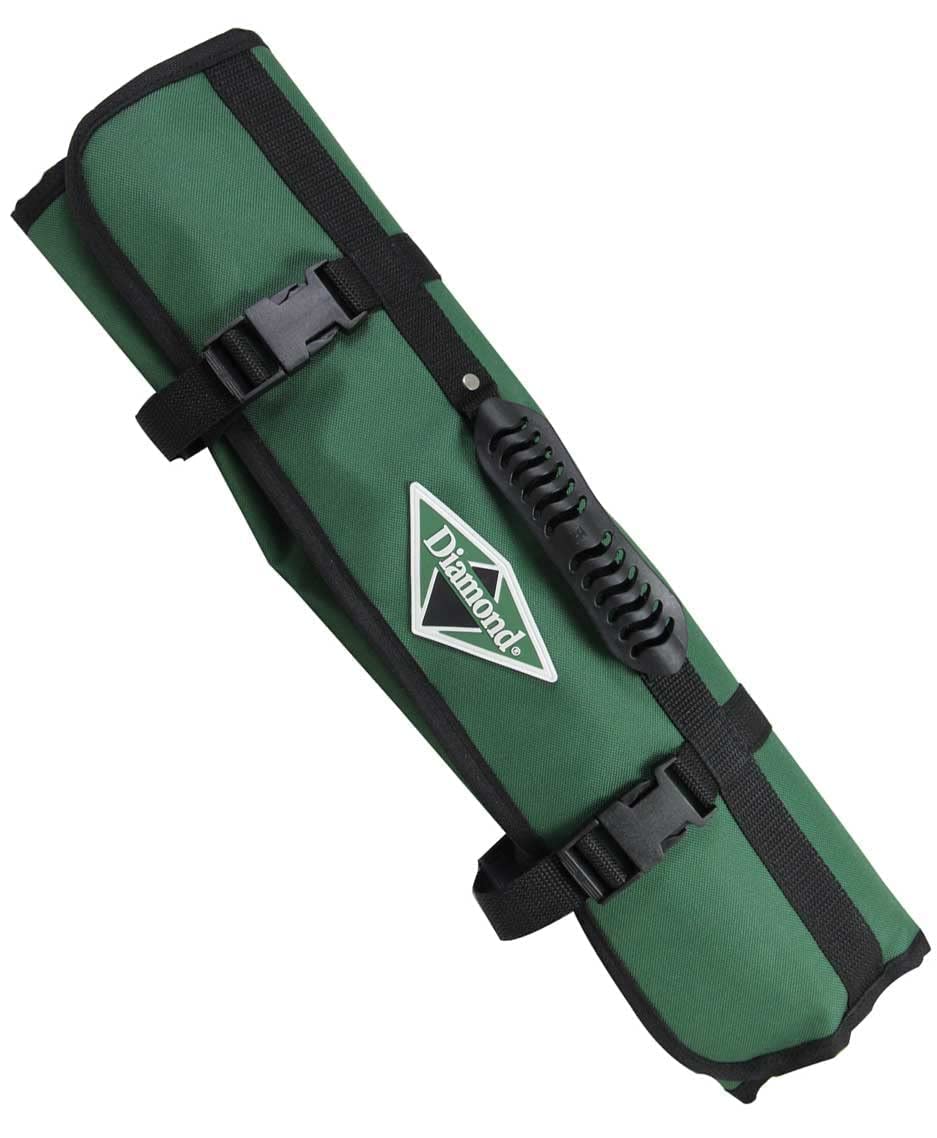 Diamond Farrier 3863 Bucket Boss Tool Roll - Heavy Duty Leather Tool Organizer for Farriers, Carpenters & Mechanics - Perfect for Workshop, Barn & Job Site Organization