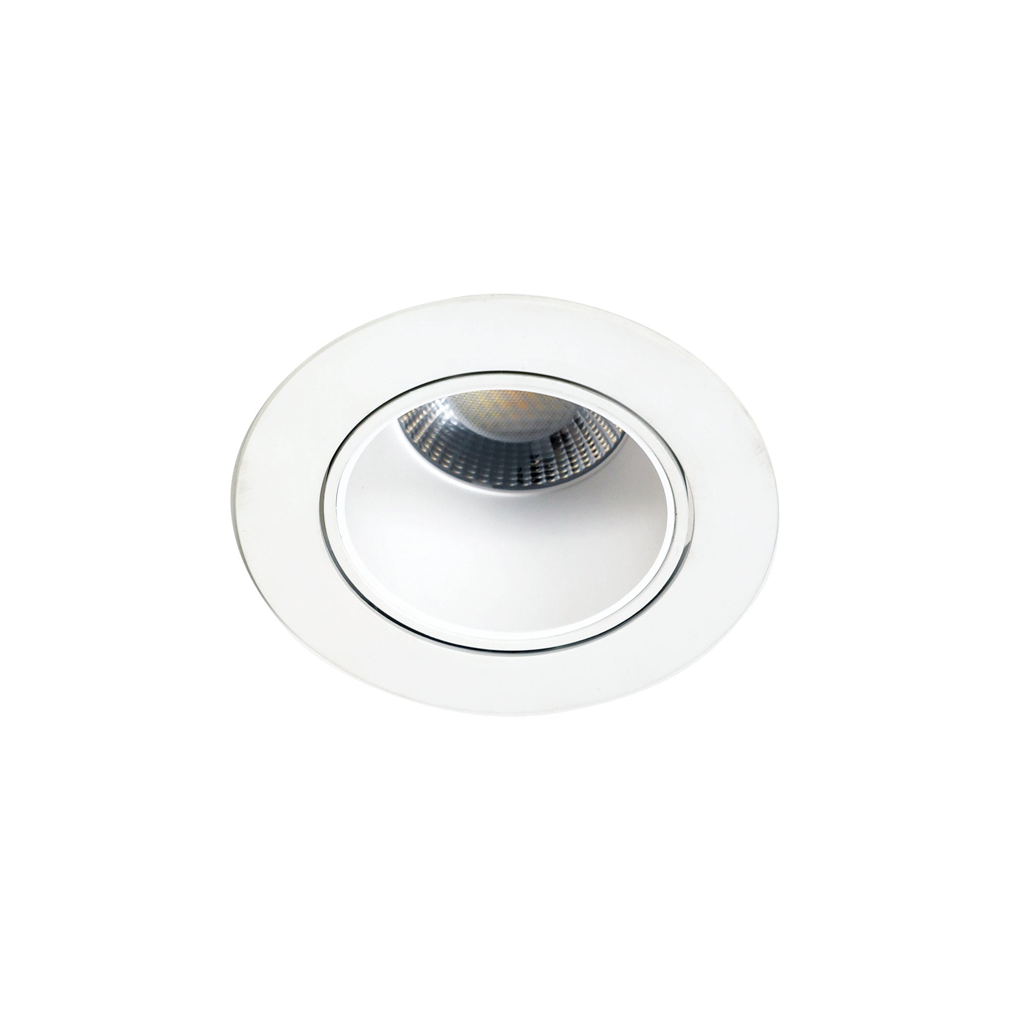 8W CCT LED Adjustable White Recessed Downlight - Dimmable 60° Beam Angle for Kitchen, Living Room & Bedroom Lighting