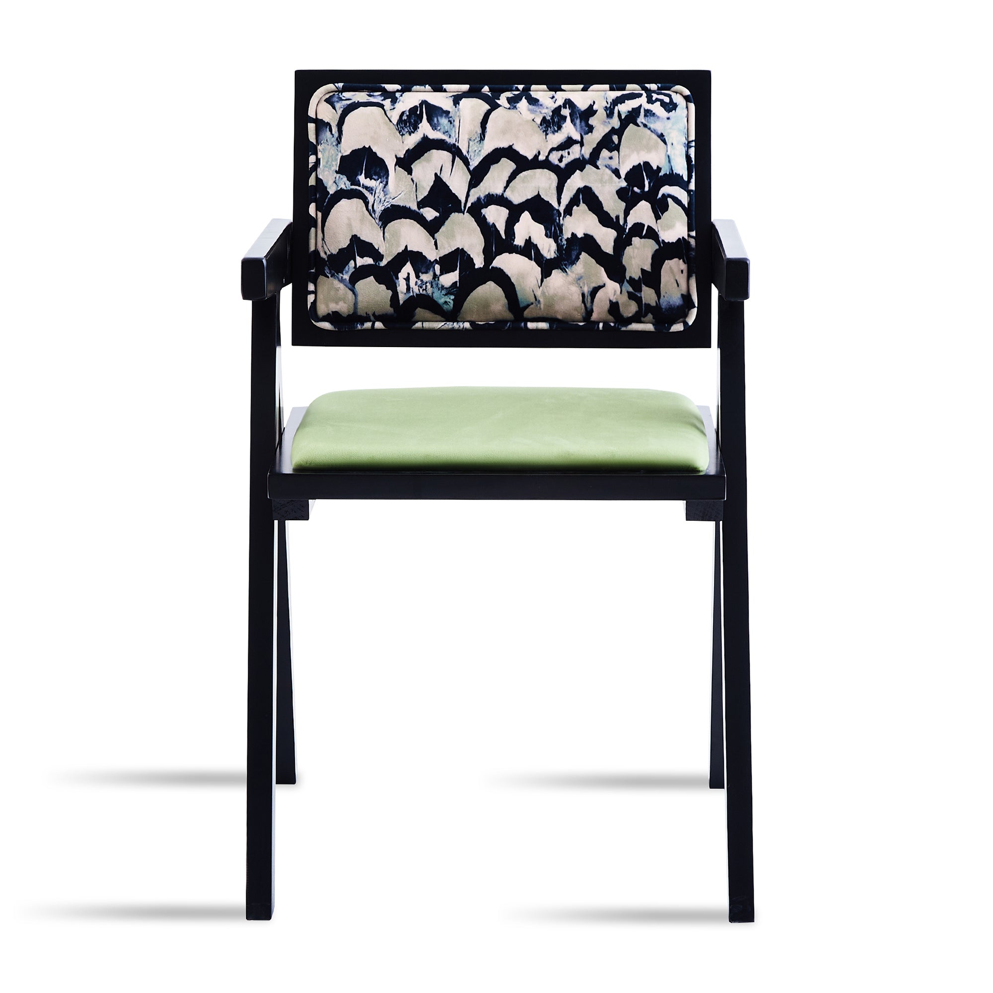 Solid Wood Dining Chairs with Armrests - Natural Rubber Wood & Rattan Woven Design for Kitchen, Dining Room, or Outdoor Patio