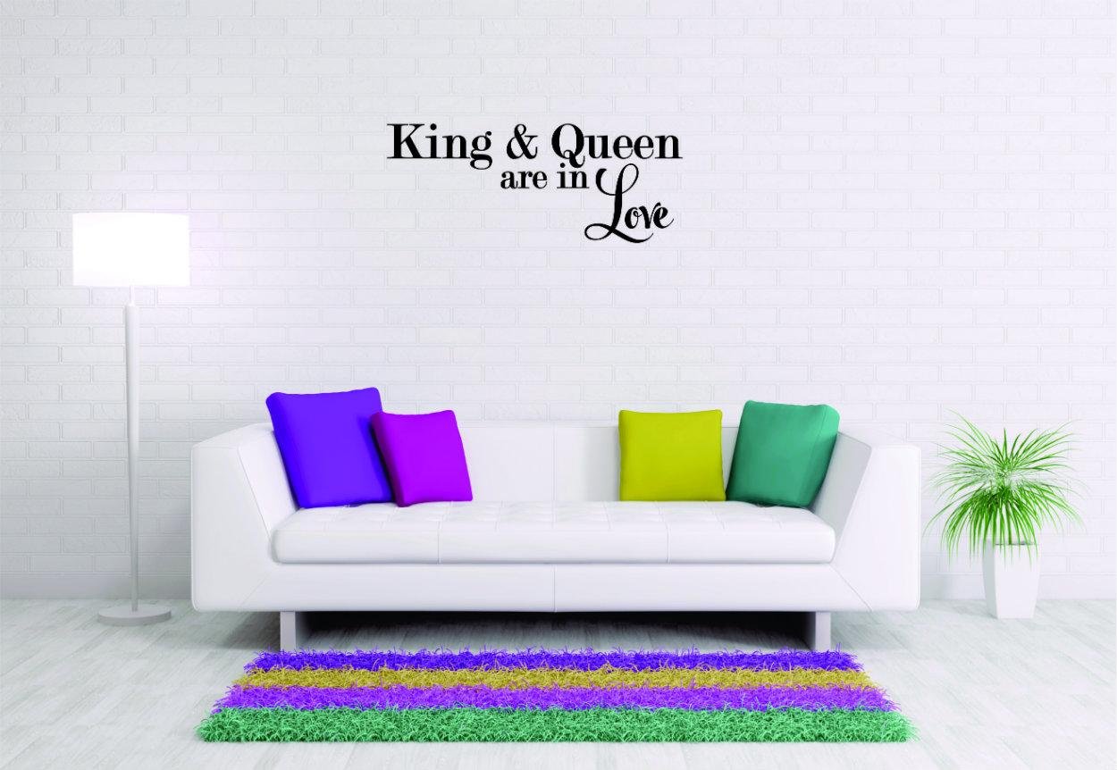 Fairy Tale Castle Prince Princess Wall Stickers - King and Queen Bedroom Wall Décor for Girls, Nursery, Birthday Party Favors (11x27 Inches) - Perfect for Kids' Room, Baby Shower Gift & Themed Party Decorations