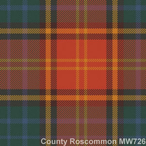 8 Yard Machine Sewn Kilt - Authentic Irish County Tartans for Men | Traditional Scottish Highland Dress for Weddings, Festivals & Celtic Events