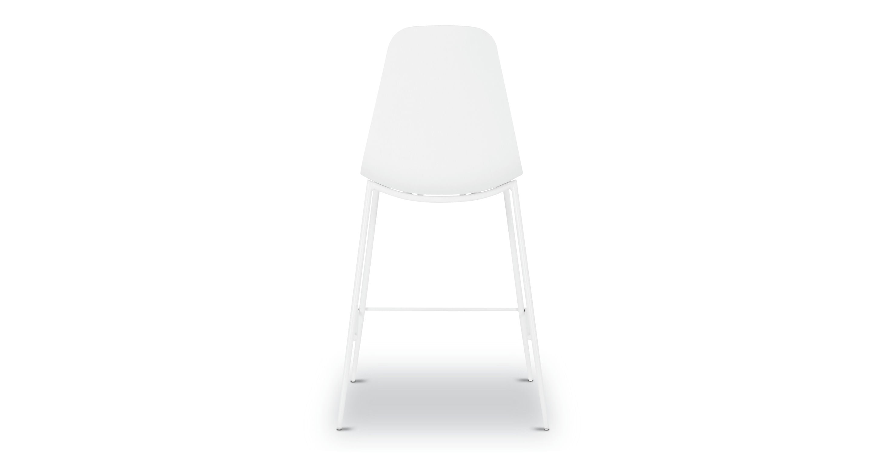 Isla Counter Height Stool - Adjustable Bar Stool with Backrest, Modern Kitchen Island Stool for Dining & Breakfast Nook, Perfect for Home, Cafe & Restaurant Use