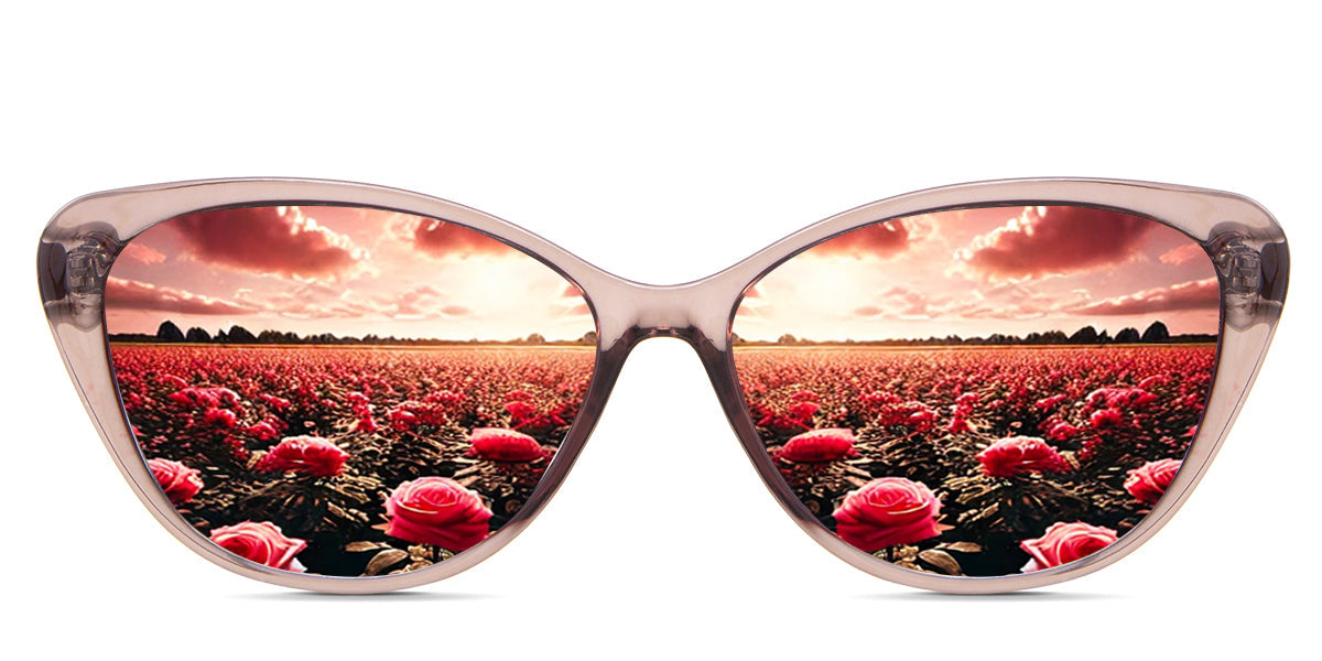 Amber Women's Prescription Sunglasses - UV Protection, Stylish & Comfortable for Driving, Outdoor Activities & Fashion