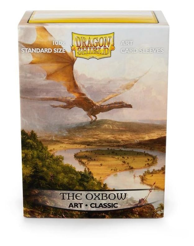 Arcane Tinman Dragon Shield Limited Edition Art The Oxbow - 100 Standard Card Sleeves AT-12016 | Premium Protection for MTG, Yu-Gi-Oh & Collectible Card Games