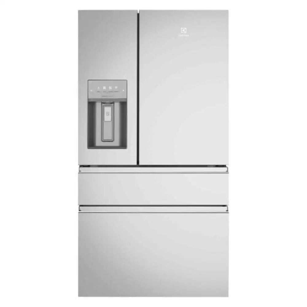 Electrolux EHE6899SA 609L French Door Refrigerator - Energy Efficient Stainless Steel Smart Fridge with Spacious Interior for Modern Kitchens | Perfect for Large Families & Entertaining Guests