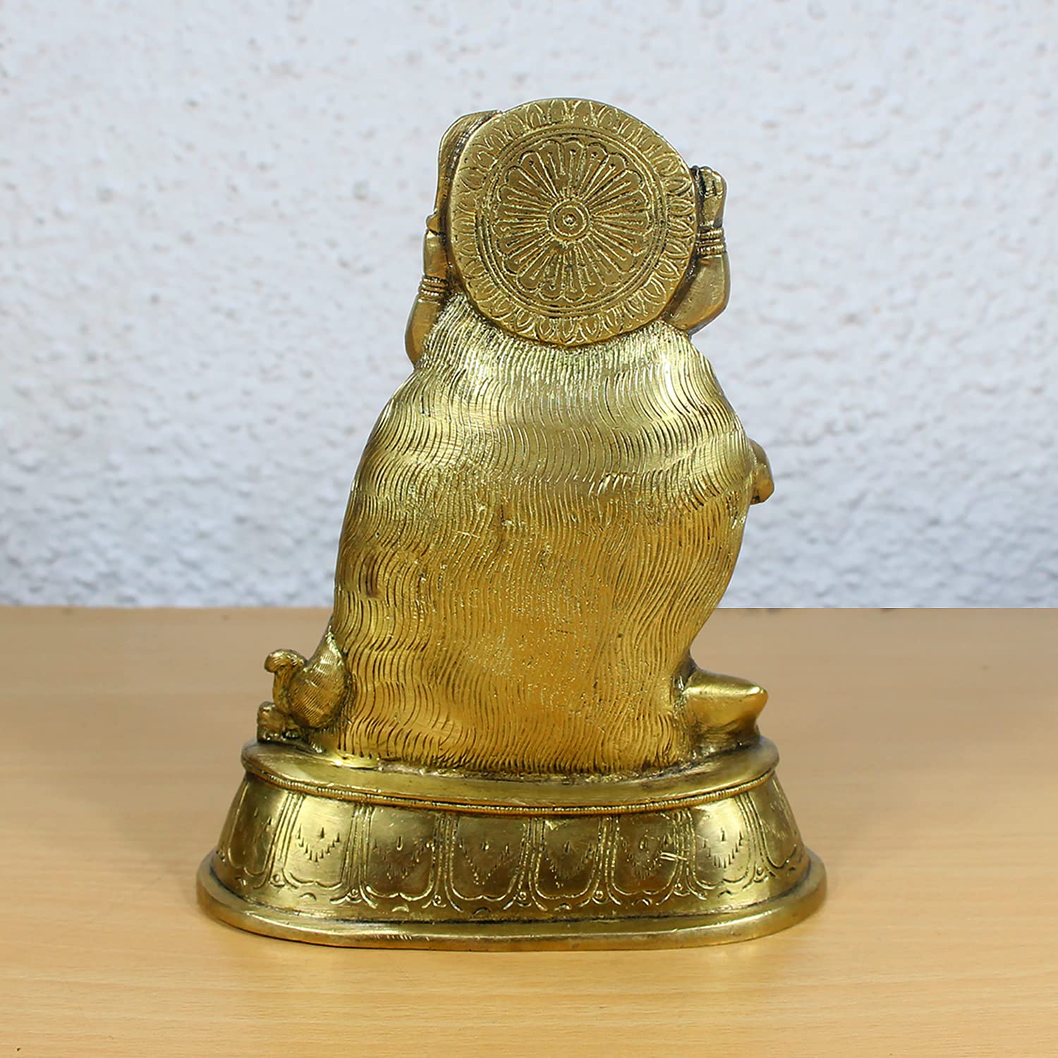 Handmade Brass Kali Maa Sculpture - Hindu Goddess Kali Murti Idol for Home Altar & Spiritual Puja Worship | Divine Adi Shakti Ma Statue for Meditation & Temple Decor