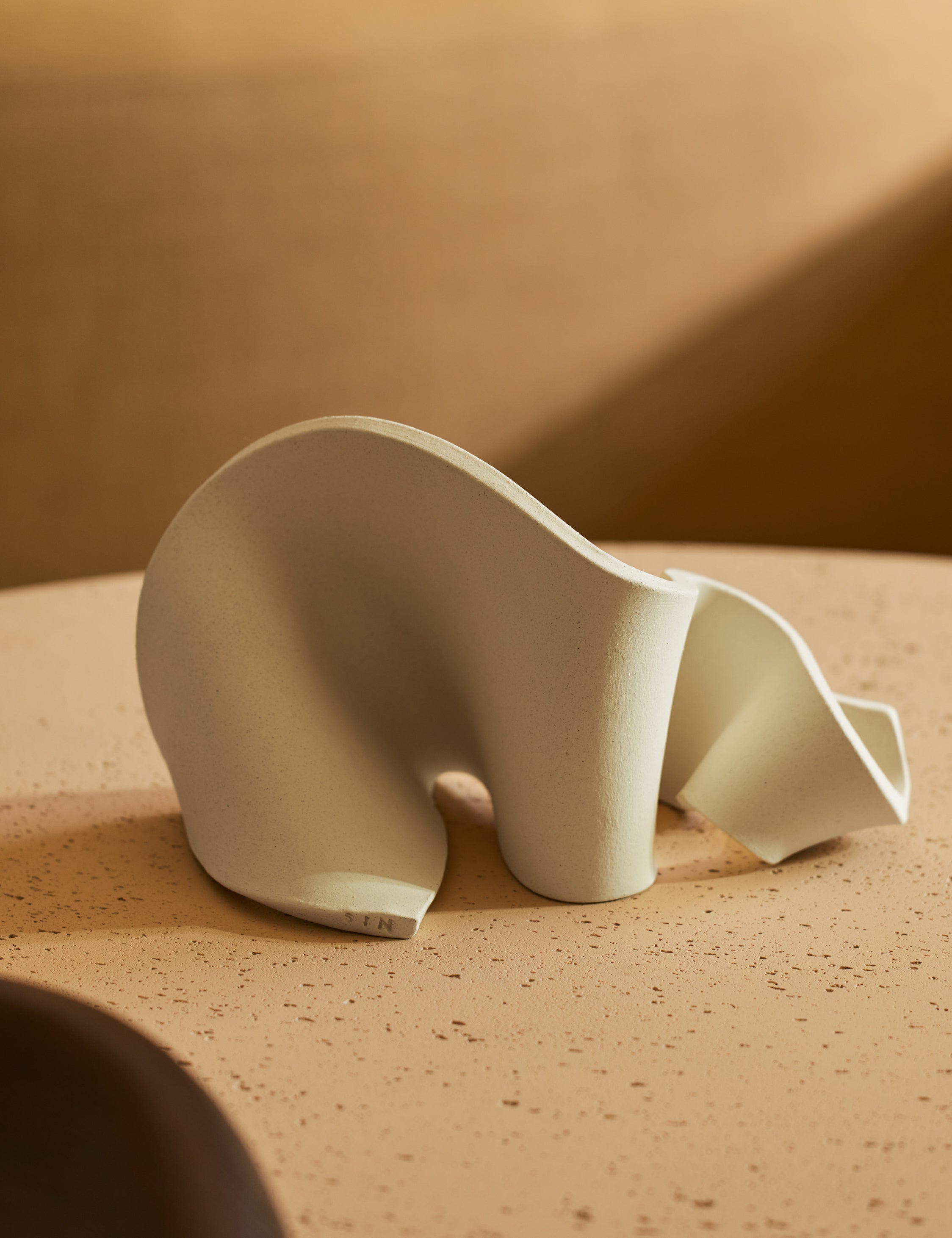SIN Furl Art Object - Handcrafted Modern Sculpture for Home & Office Decor | Perfect for Living Rooms, Bedrooms, and Workspaces