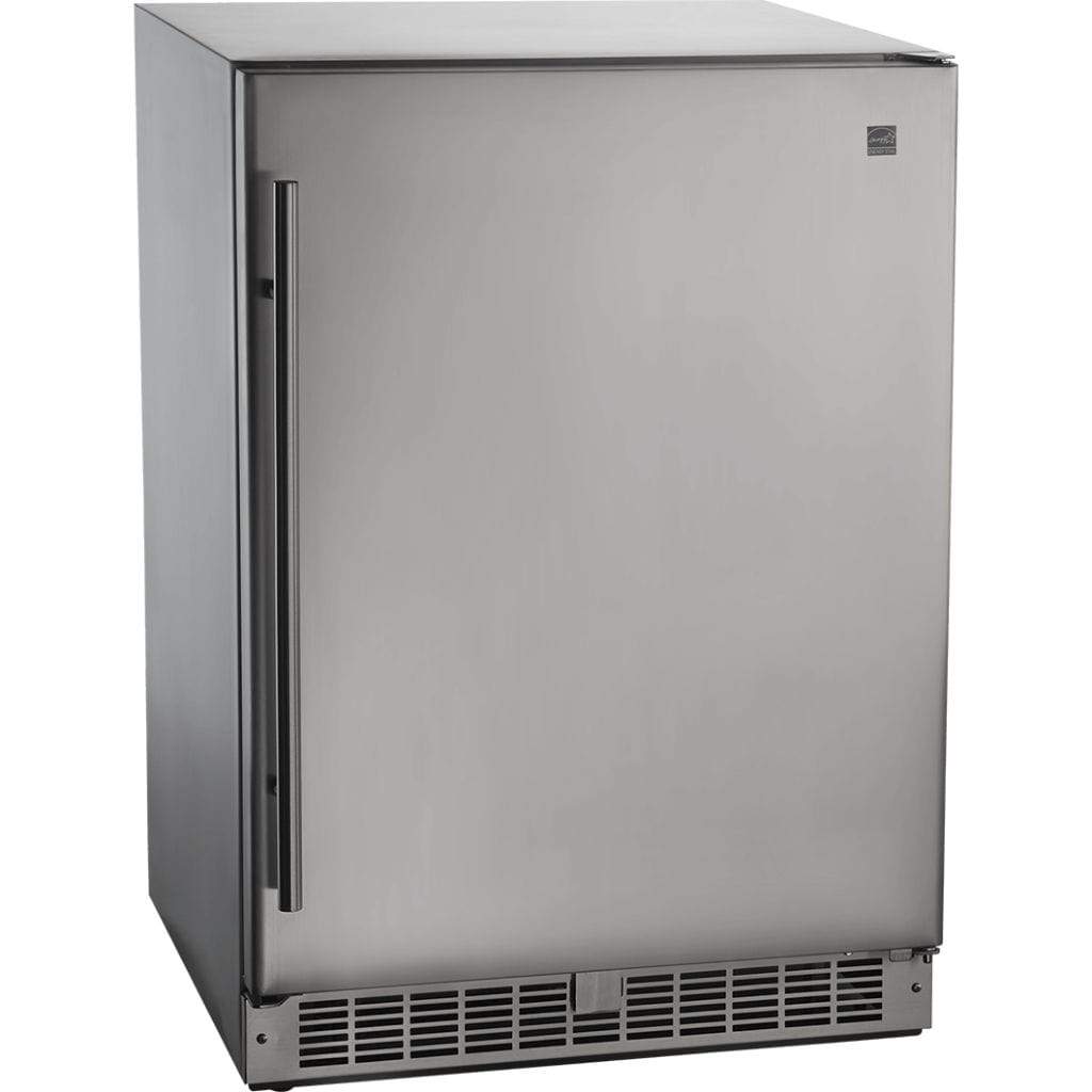 Napoleon Oasis 24 Inch Outdoor Rated Stainless Steel Refrigerator - Perfect for Patio, Poolside, Backyard & Outdoor Kitchen Use
