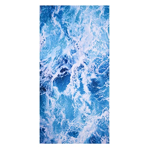 Blue Wave Beach Towel