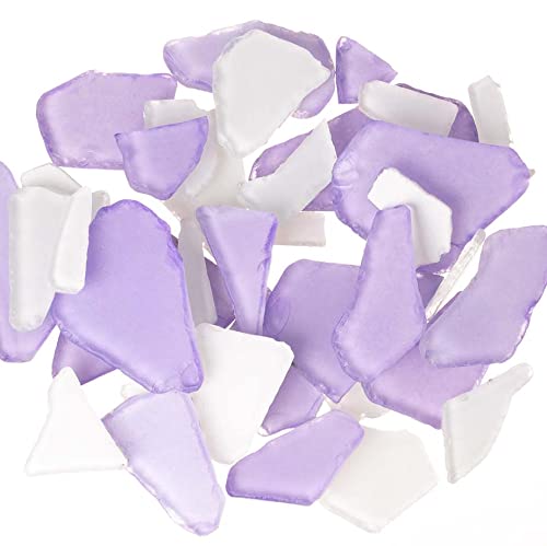 Purple, White