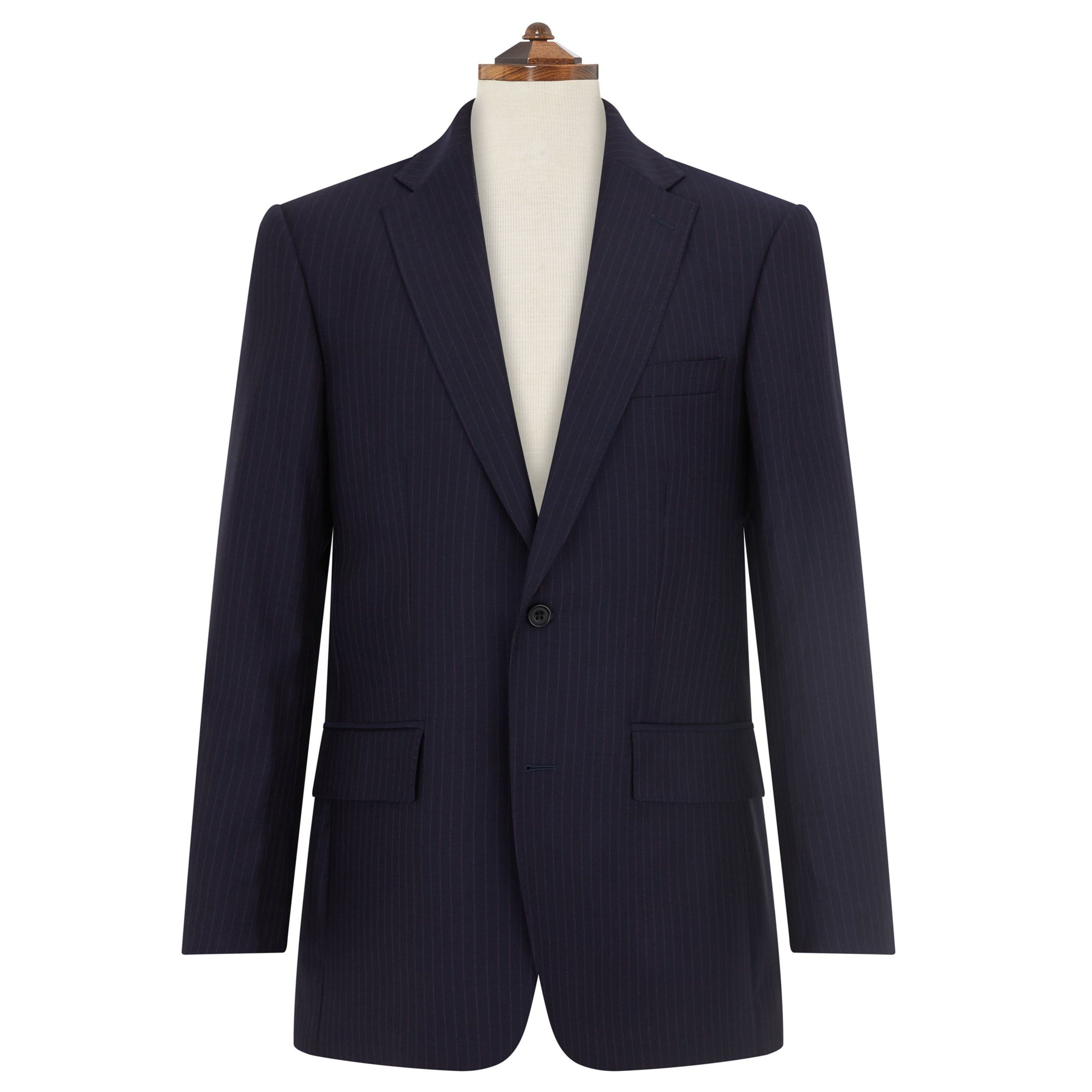 Kilburn Navy Stripe Suit for Men | Premium Slim Fit Business Suit | Perfect for Weddings, Office & Formal Events