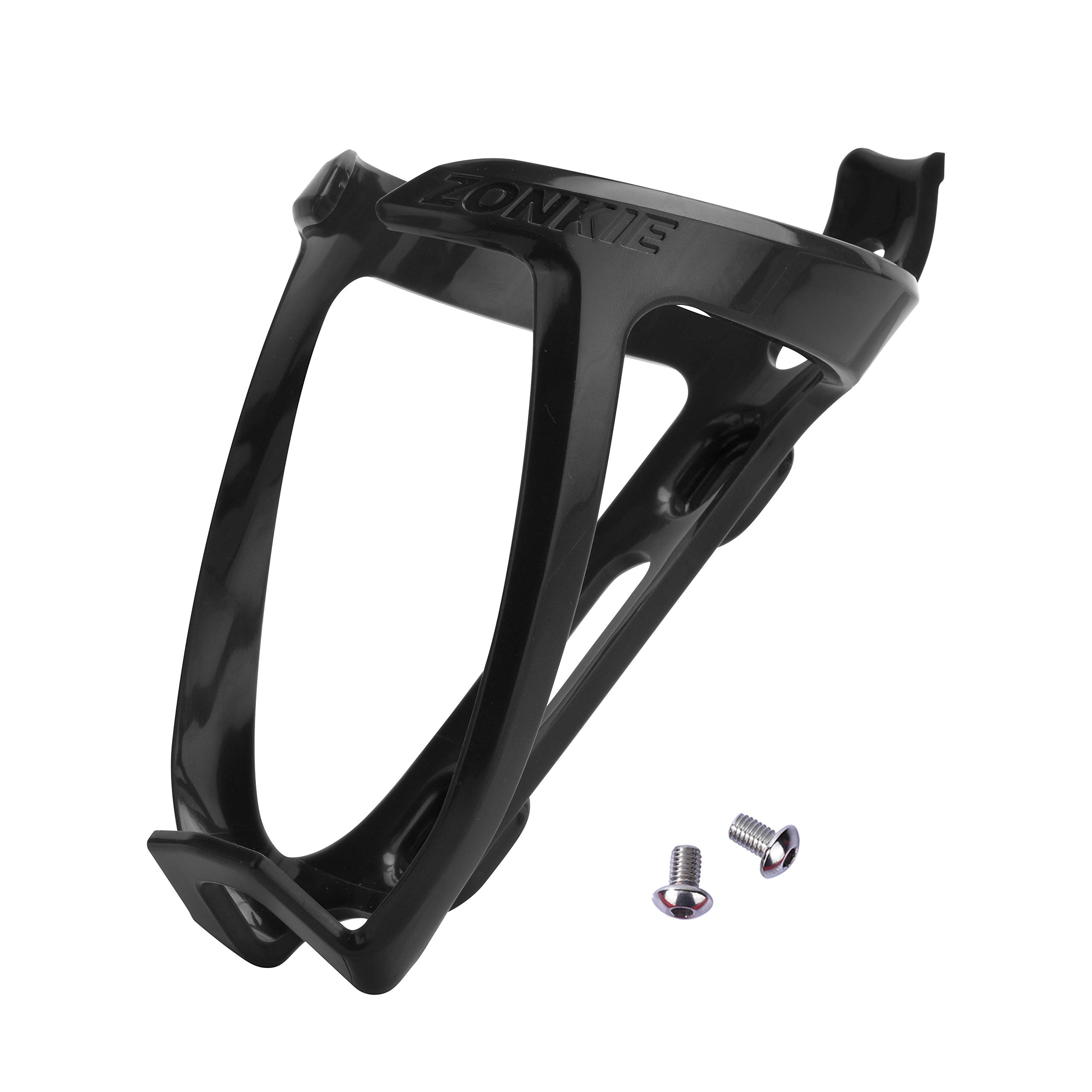 ZONKIE Bike Water Bottle Cage - Durable Plastic Bicycle Bottle Holder for Road & Mountain Bikes - Lightweight & Secure - Multiple Color Options - Perfect for Cycling, Commuting & Outdoor Sports