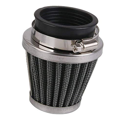 ZPTECH 48mm High Flow Air Filter Cleaner - Fuel Saver Intake Cone for Motorcycle & ATV - Multi Color - Improves Engine Performance & Gas Mileage - Perfect for Off-Road, Racing & Daily Commuting