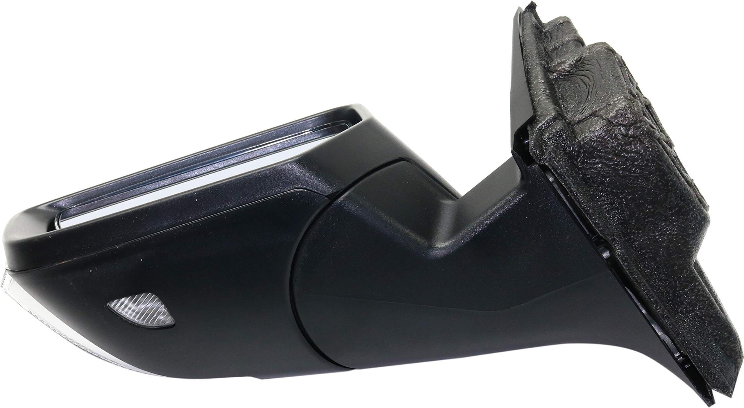 2014-2020 Chevrolet Impala Driver Side Power Heated Mirror with Turn Signal & Puddle Light - No Blind Spot Monitor, Memory or Auto-Dim - Paintable Replacement Part for Winter Driving & Night Safety