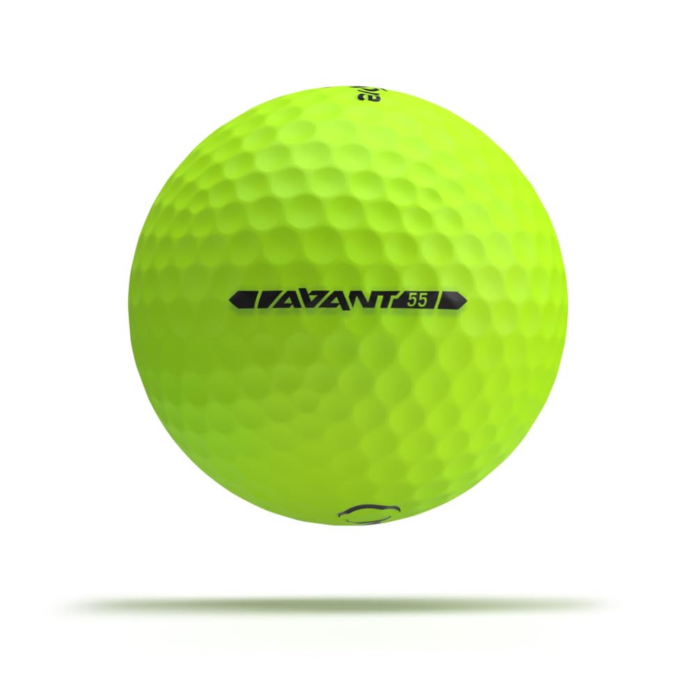 ONCORE GOLF Avant 55 Premium Golf Balls - 12 Pack | High Performance, Low Compression Golf Balls for Distance & Control | Perfect for Beginners, Seniors & Recreational Golfers | Driving Range & Course Play
