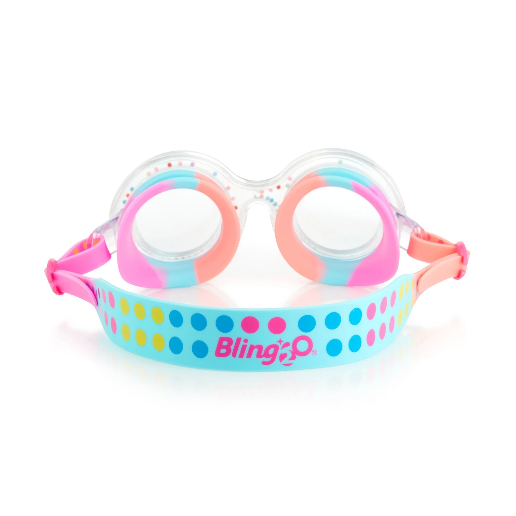 Bubblelicious Love Note Goggles - Fun Heart-Shaped Swim Goggles for Kids & Adults - Perfect for Pool Parties, Beach Vacations & Water Activities