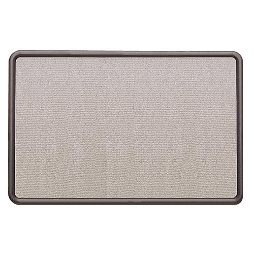 Quartet Contour Fabric Bulletin Board 36x24 Inches, Gray - Pack of 2 | Premium Fabric Pin Board for Office, Classroom & Home Organization | Perfect for Notes, Photos & Reminders