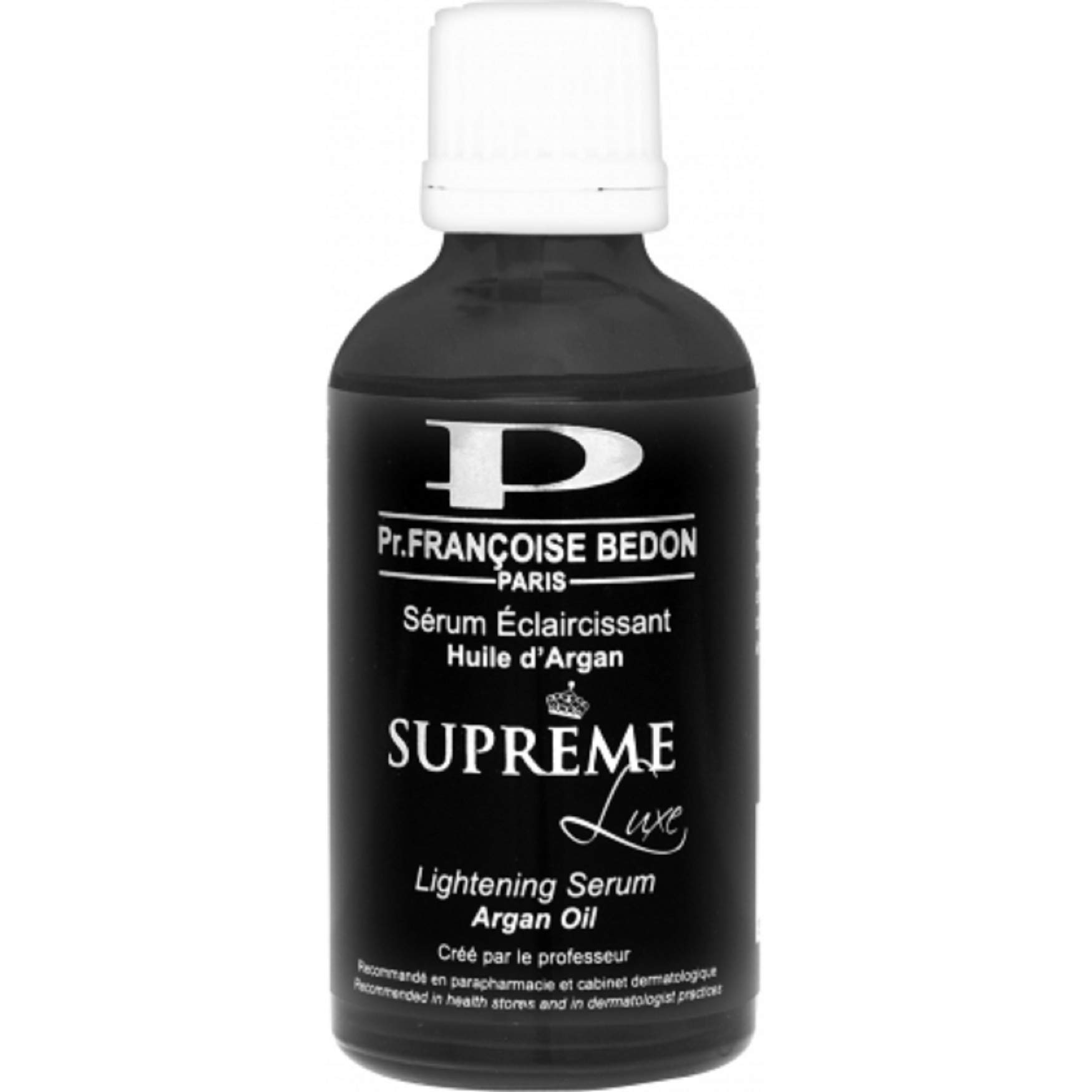 PR. FRANCOISE BEDON Supreme Lightening Skincare Set - Brightening Cream 1.7oz + Lotion 16.8oz + Serum 1.7oz + Exfoliating Soap 200g - Dark Spot Corrector for Face & Body - Perfect for Daily Skincare Routine & Hyperpigmentation Treatment