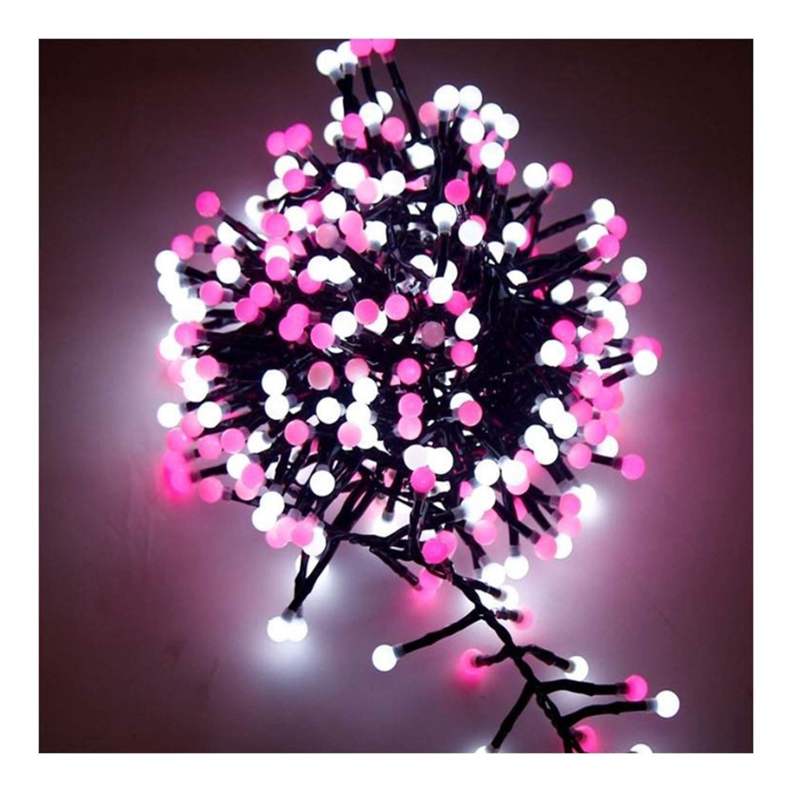 LIUPENGWEI LED Window Curtain Icicle Lights - 8 Modes Daylight White Fairy String Lights for Christmas, Thanksgiving, Wedding & Party Decor - Indoor/Outdoor Decorative Lighting for Home, Garden, Backyard & Holiday Backdrops