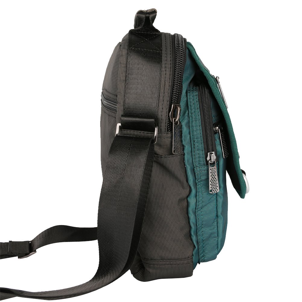 Stylish Vertical Messenger Bag - Crossbody & Shoulder Work Satchel for iPad, Tablet, Kindle | Perfect for Commuting, Business Travel & College Campus Use