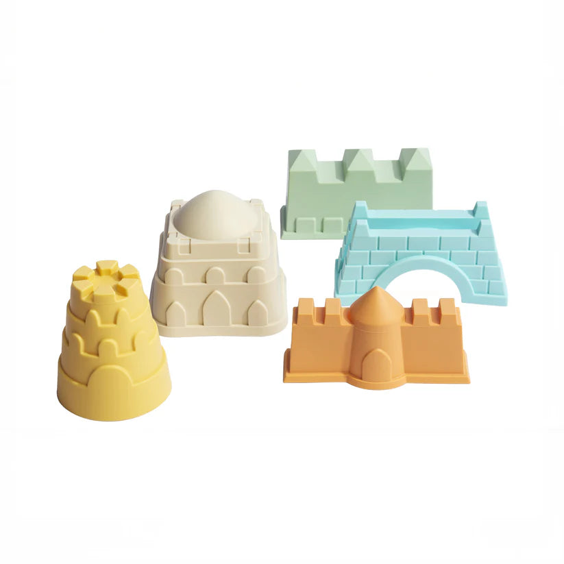 Premium Silicone Sand Castle Mould Set - 12 Piece Beach Toy Kit for Kids, BPA-Free & Durable - Perfect for Beach Parties, Sand Play & Summer Outdoor Activities