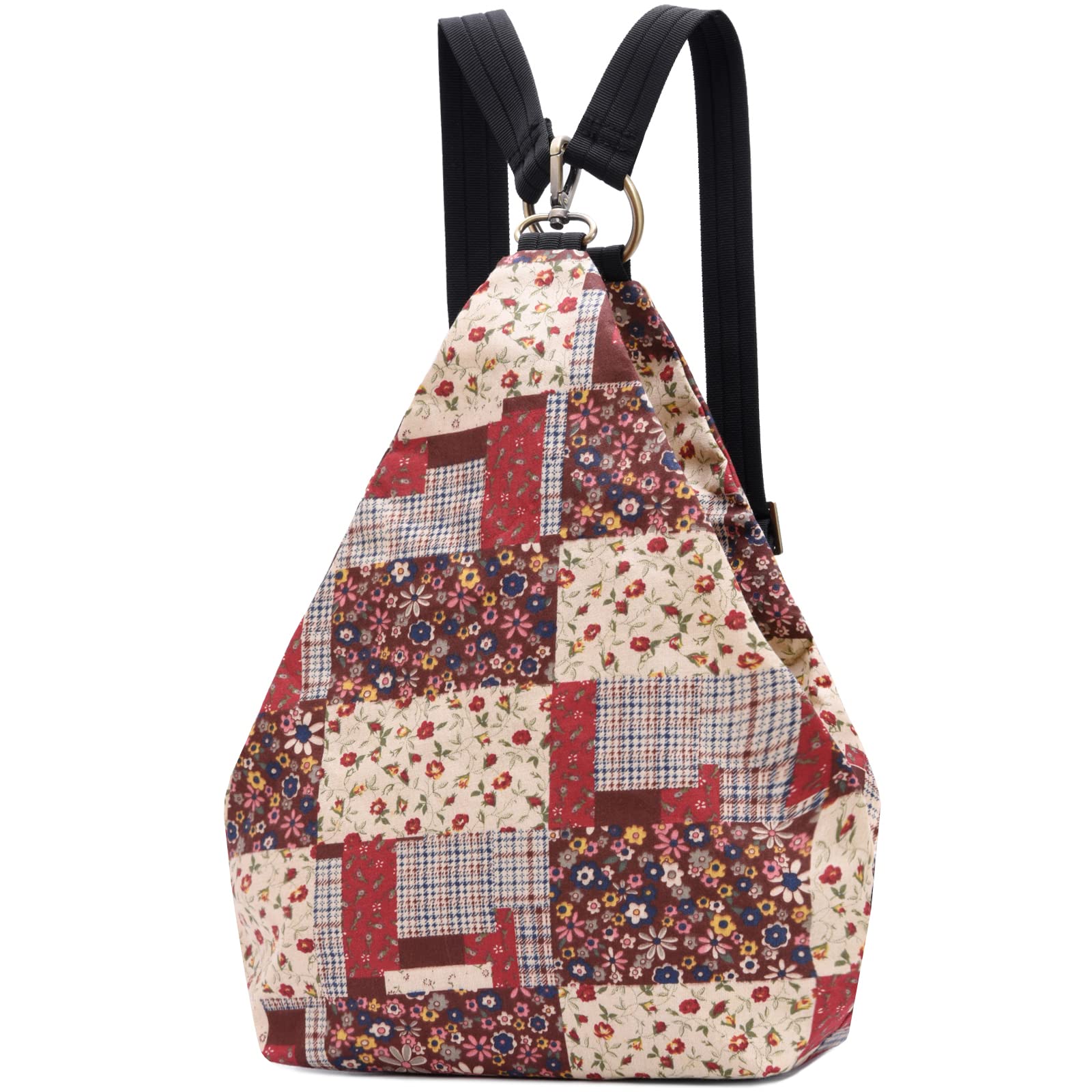 Black Butterfly Premium Backpack for Women - Stylish Bohemian Fashion Daypack, Small Casual Purse Backpack (26-inch, Red) | Perfect for Travel, Work, College & Everyday Use