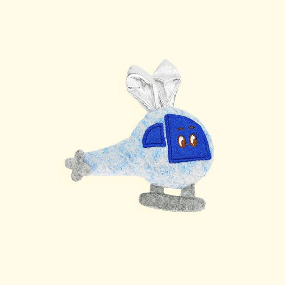 Crazy Catcher Helicopter Catnip Toys for Cats - Fun Interactive Kitten Toy with Catnip for Playtime & Exercise - Perfect for Indoor Cats & Playful Kittens
