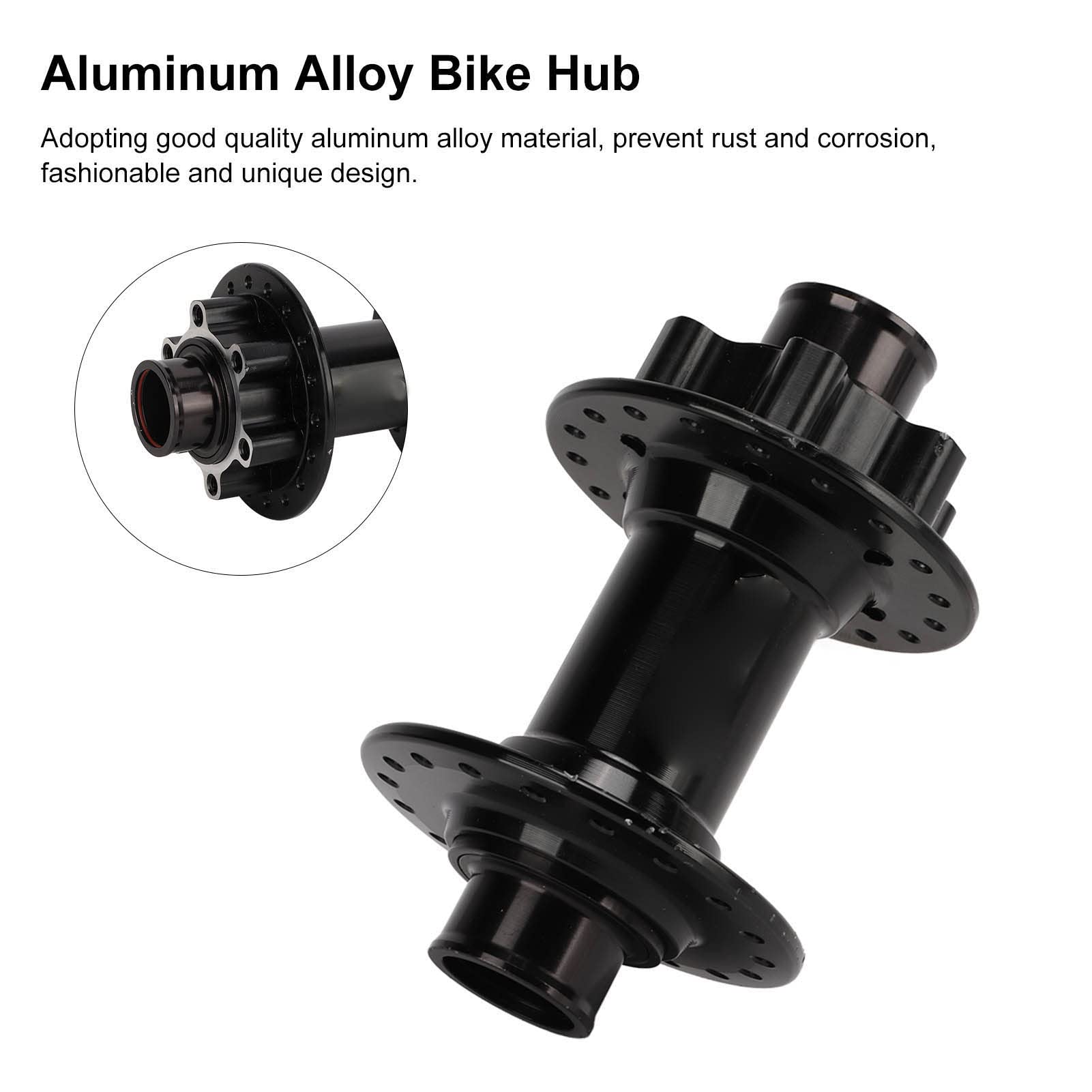 36 Holes MTB Disc Brake Hub - Lightweight Aluminum Alloy Bicycle Hub with High-Speed Bearings for Road & Mountain Bikes - Perfect for Trail Riding, Commuting & Off-Road Cycling