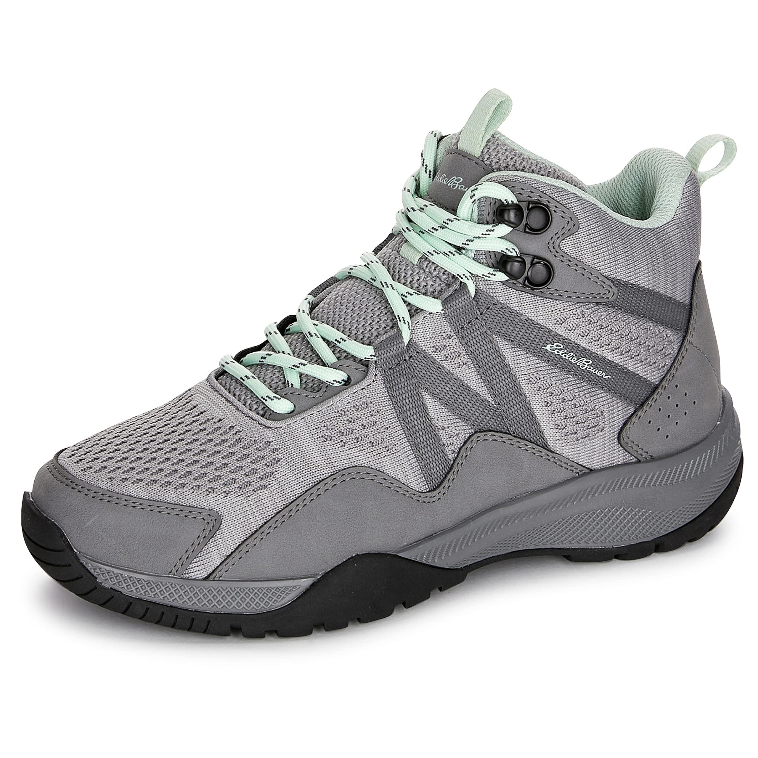 Eddie Bauer Klamath Mid Women's Waterproof Hiking Shoes - Lightweight All-Weather Outdoor Sneakers for Hiking & Trail Walking | Perfect for Mountain Adventures, Camping & Everyday Wear
