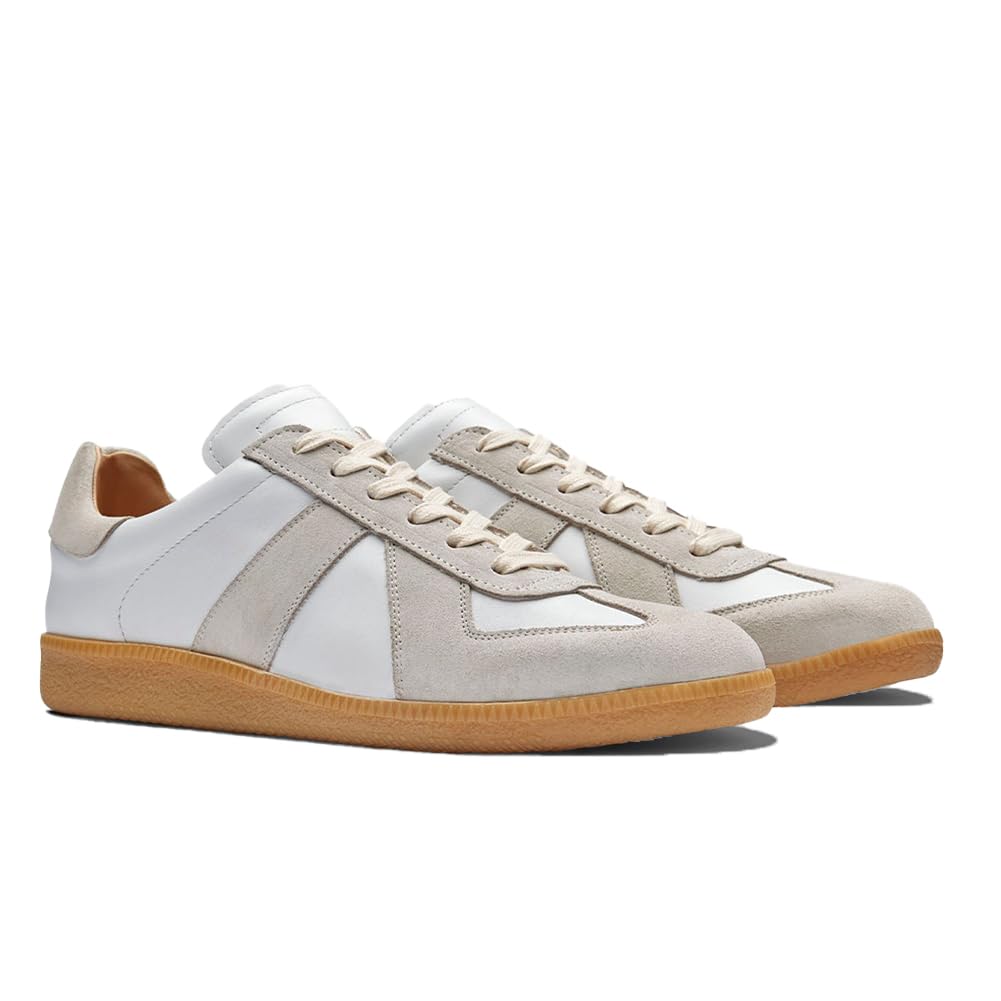 OLIVER CABELL Gat Sneaker for Men & Women - Premium Italian Leather Unisex Casual Shoes for Walking, Travel & Everyday Wear
