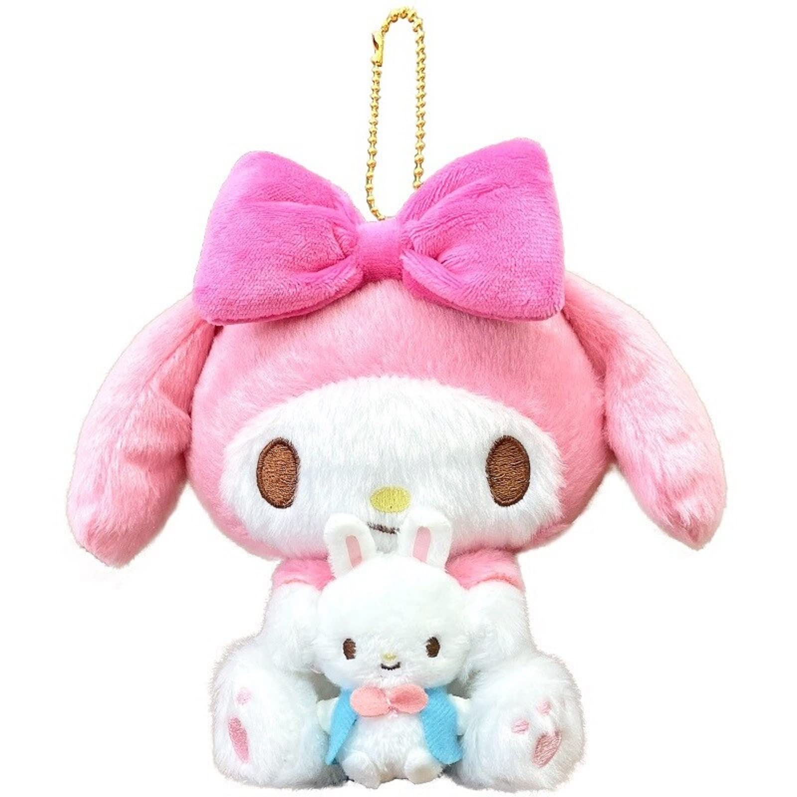 RRI Melody Keychain Pair - Cute Plush Lucky Mascot Bag Charm Decor (Limited Edition) | Perfect for Backpacks, Gift Giving & Kawaii Fashion Accessories