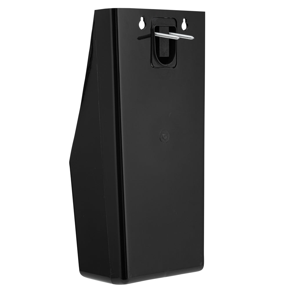 Bar Lux Rectangle Black Bottle Cap Catcher with Built-in Opener - 8.25