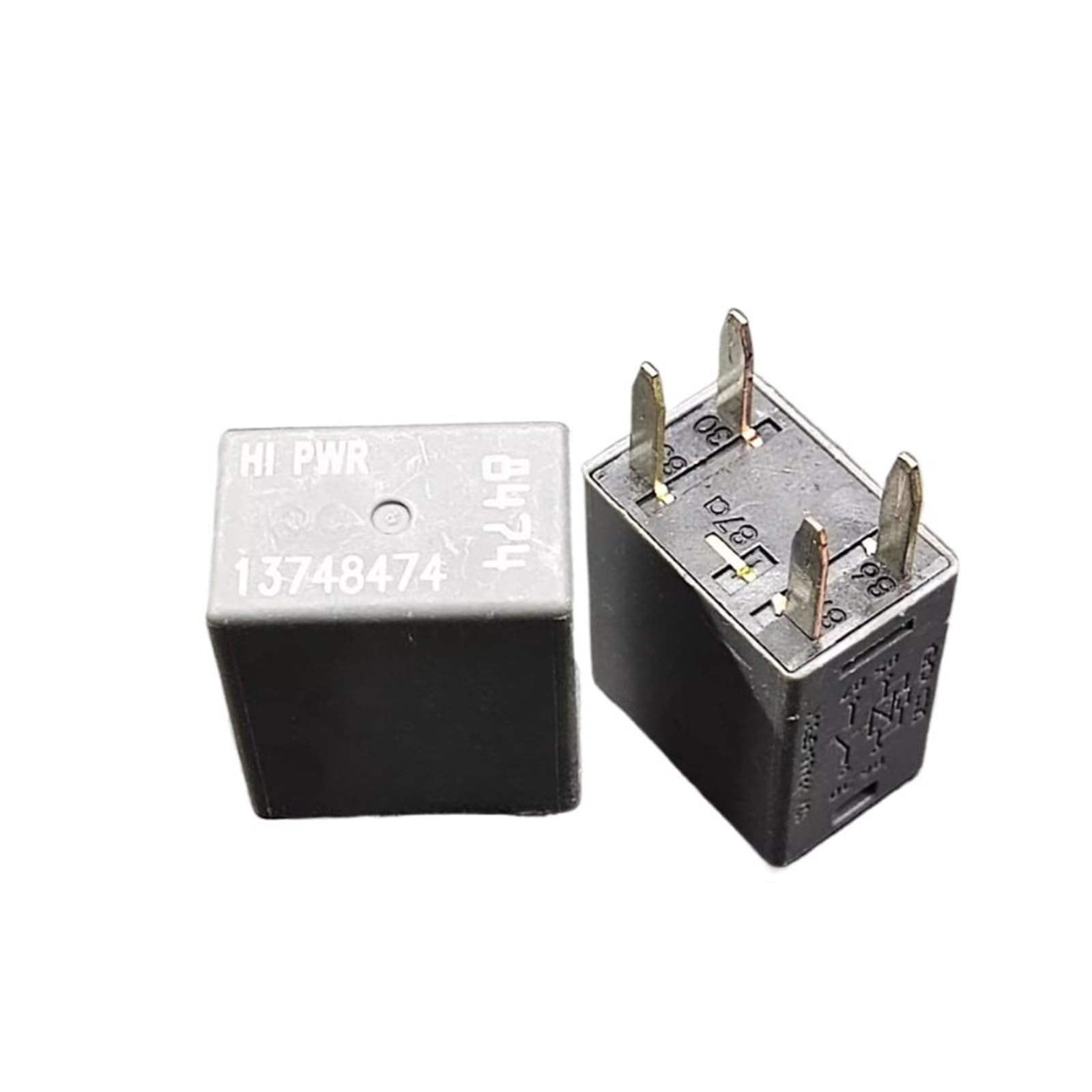 10pcs 13748474 4-Pin Automotive Relay Kit - High Performance Car Electrical Relays for Headlights, Fuel Pumps & Cooling Fans | Durable Auto Replacement Parts