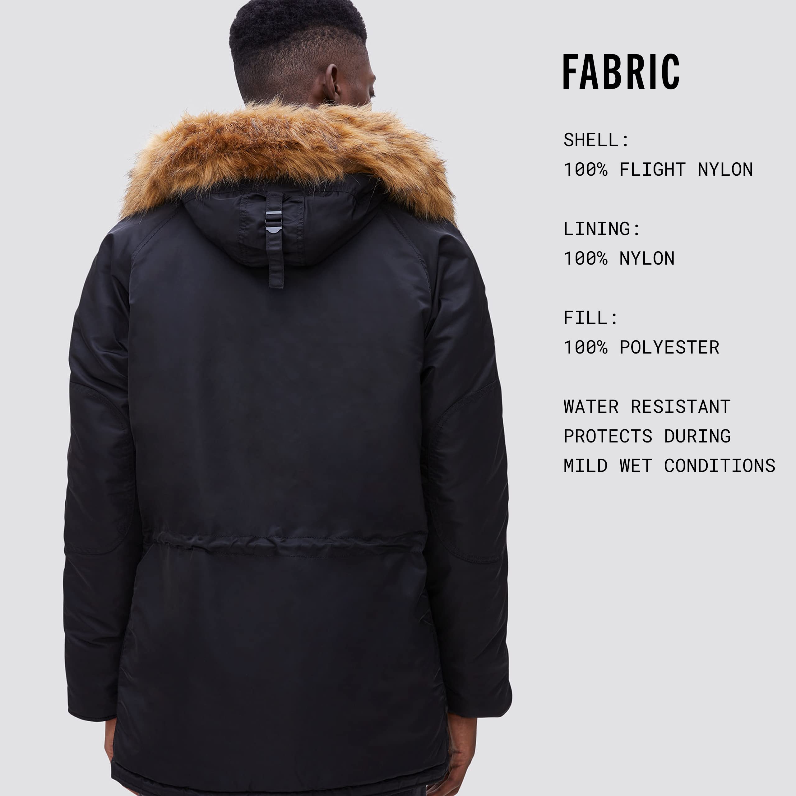 Alpha Industries Men's MA-1 Bomber Jacket - Classic Military Flight Jacket for Men | Water-Resistant Nylon, Warm Lining | Perfect for Outdoor, Casual Wear & Street Style Fashion