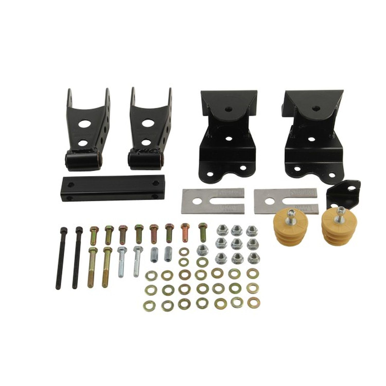 Belltech 6503 Shackle and Hanger Kit for Chevy/GMC Trucks & SUVs – Heavy Duty Suspension Upgrade for Off-Roading & Towing