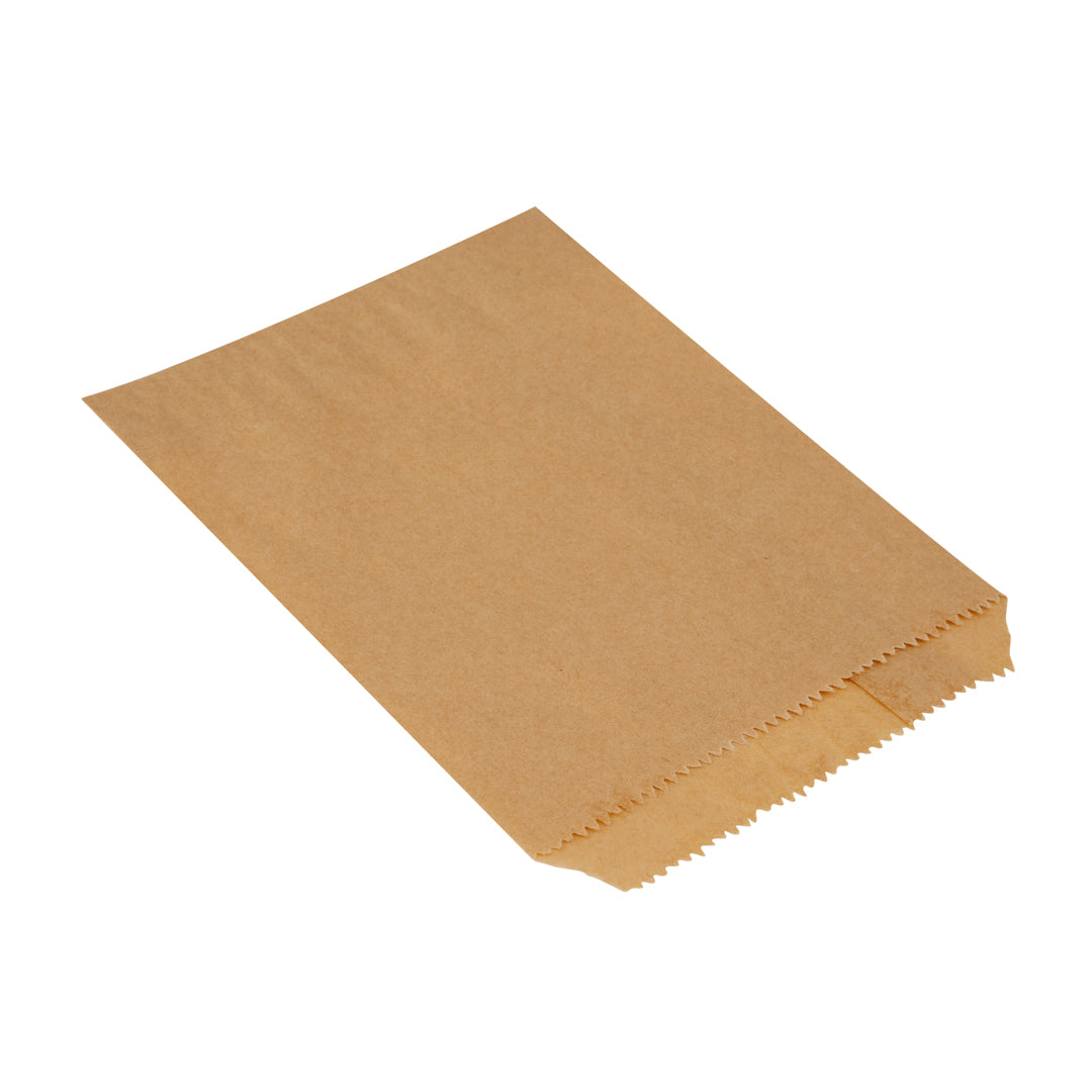Premium Kraft Paper Bags 7x5 Inches - 100 Count Eco-Friendly Gift Bags for Parties, Weddings, Retail Packaging & Favor Bags