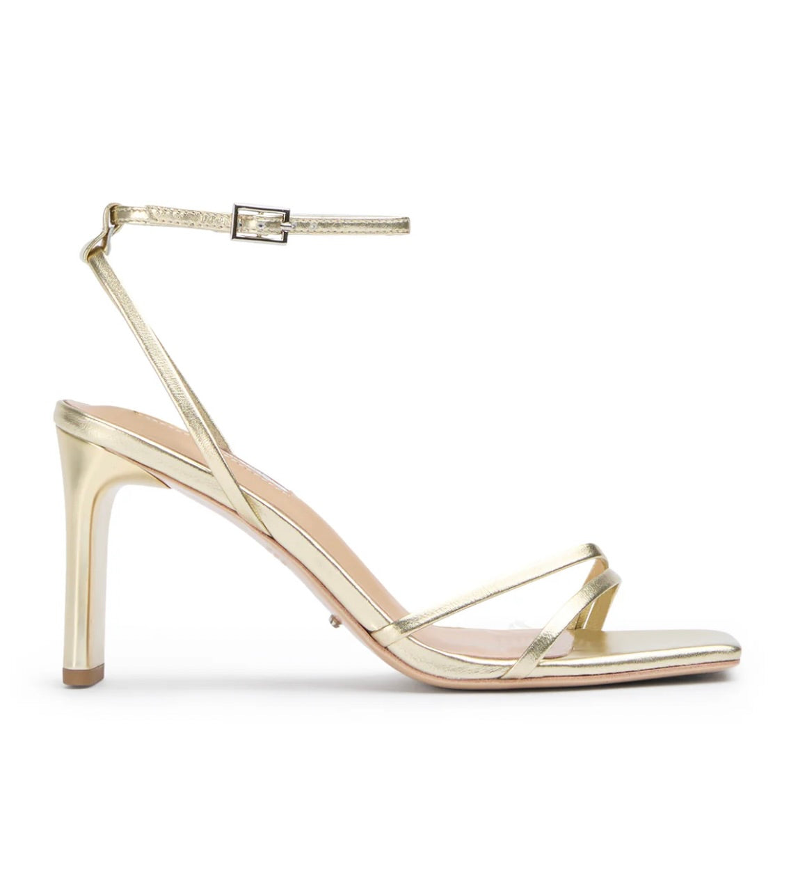 Luxury Gold Nappa Metallic Corso Heels for Women - Elegant High Heel Dress Shoes for Parties, Weddings & Evening Events