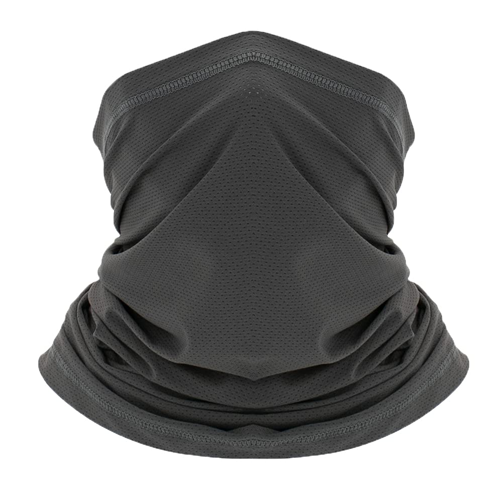 Valleycomfy Cooling Neck Gaiter & Breathable Face Mask for Women & Men - Reusable, Washable Dust Protection Mask for Outdoor Activities, Hiking, Cycling & Running