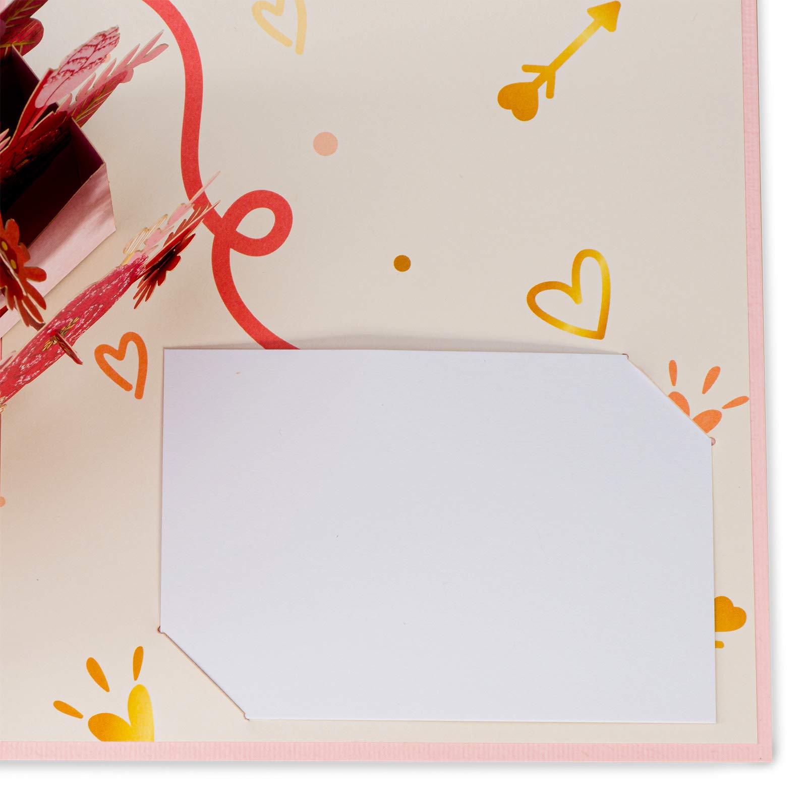 3D Floral Letter Pop Up Card - 5