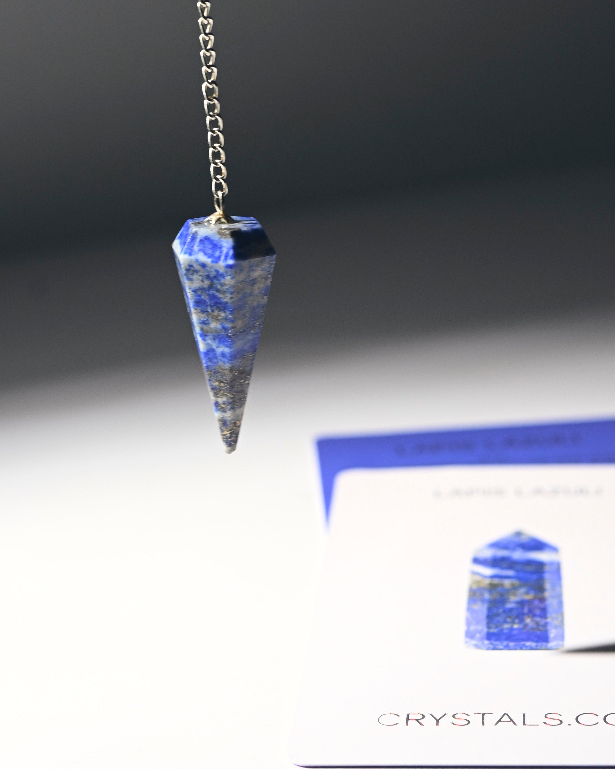 Lapis Lazuli Pendulum - Natural Healing Stone for Dowsing, Divination & Chakra Balancing | Perfect for Meditation, Energy Work & Spiritual Practices