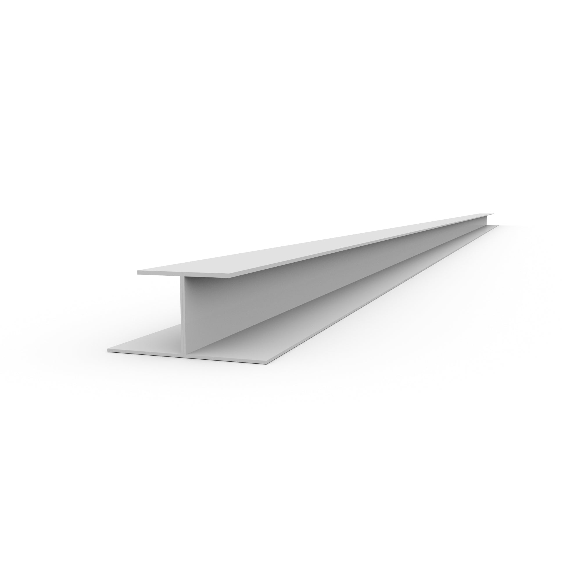 48.5 Inch PVC H Trim Molding - Durable Plastic Edge Trim for Furniture, Cabinets & Shelves - Perfect for Home Improvement & DIY Projects