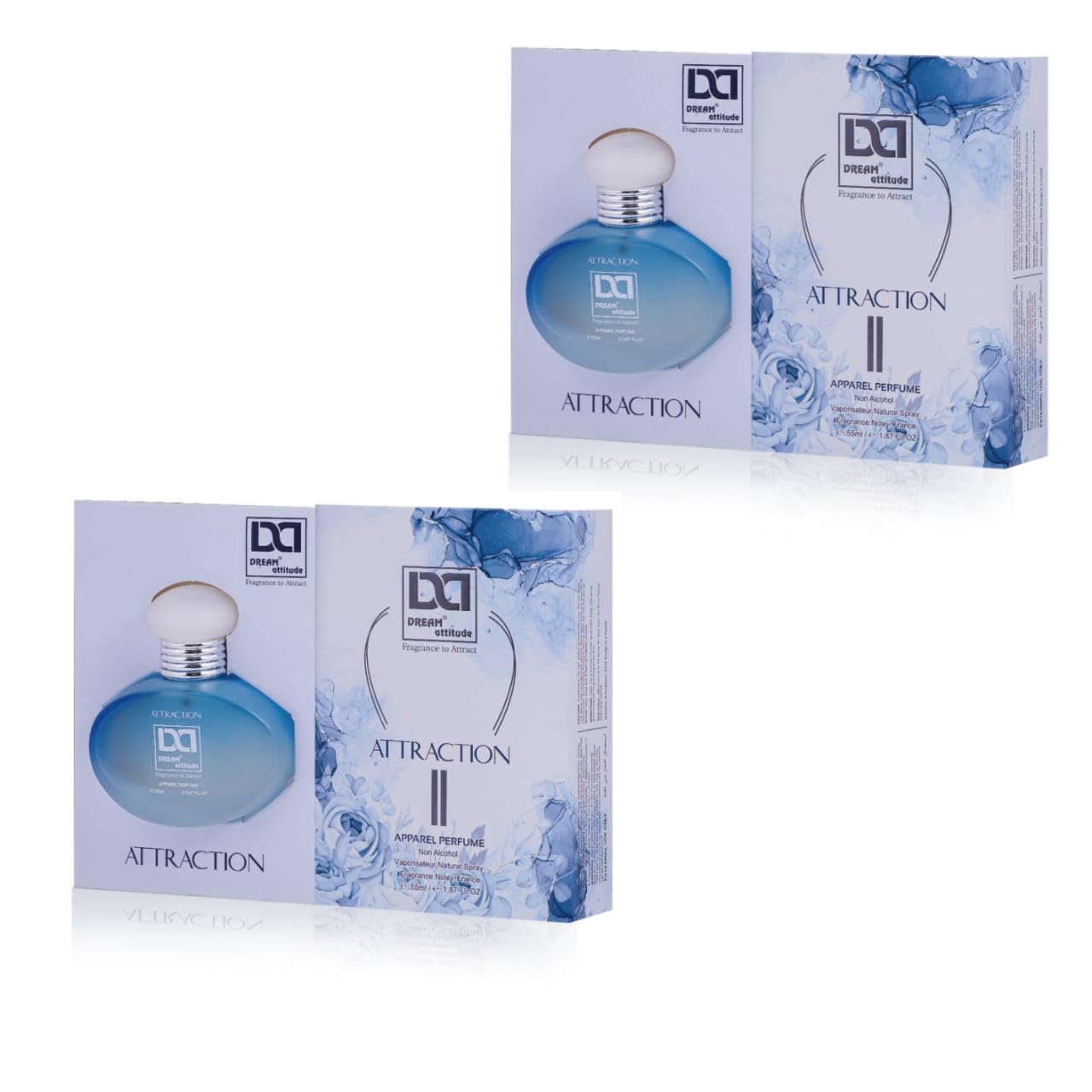 2 Pack Premium Eau de Parfum Spray for Men - Long-Lasting Pheromone Perfume Oil with Bold, Extra Strength Formula - Luxury Cologne Gift Set for Date Night, Office & Special Occasions