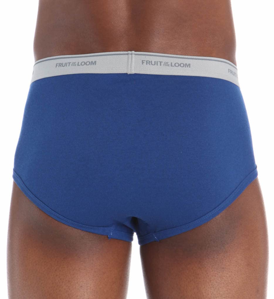 Fruit of the Loom Men's Cotton Briefs Underwear - 5 Pack Multipack - Soft Comfort Fit Boxer Briefs for Everyday Wear, Workout & Lounge