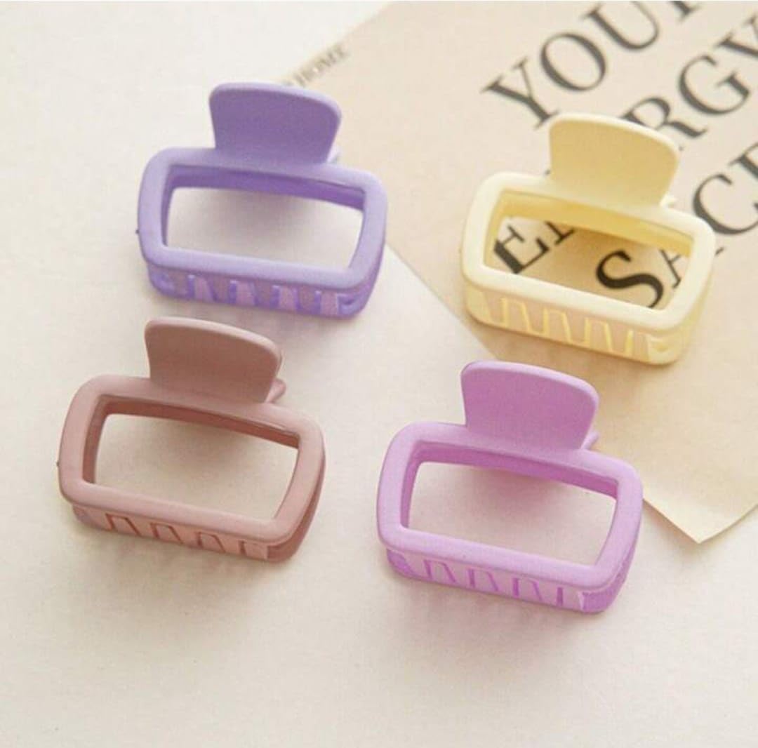 Trending 5-Piece Hair Claw Clips Set for Thin & Thick Hair - Strong Hold Hair Clamps & Jaw Clips - Perfect for Updos, Ponytails & Everyday Styling